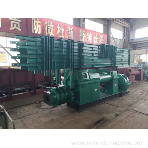 Two Stages Environmental Clay Brick Vacuum Extruder